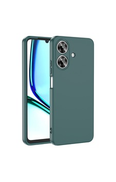 Zore Realme Note 60 Kılıf Omsy Mara Lansman Kapak - Koyu Yeşil Zore Realme Note 60 Kılıf Omsy Mara Lansman Kapak - Koyu Yeşil