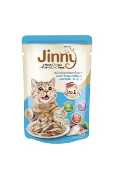 Jinny Jöle İçinde Ton Balıklı ve Uskumru Etli Yetişkin Kedi Konserve Mama 70 G Jinny Jöle İçinde Ton Balıklı ve Uskumru Etli Yetişkin Kedi Konserve Mama 70 G