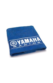YAMAHA RACİNG PLAJ HAVLUSU MAVİ HAVLU