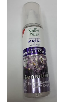 Natural Herbs Aromaterapi Masaj & Vücut Yağı 150 ML