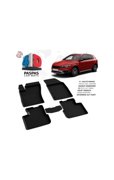 Fiat Egea Cross 4d Araca Özel Havuzlu Kauçuk Paspas 2020 Üzeri