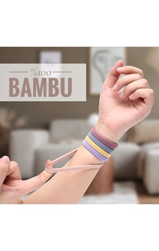 Okavango Kadın %100 Bambu Kumaş Xl Boy 10'lu Toka Seti Çok Renkli Okavango Kadın %100 Bambu Kumaş Xl Boy 10'lu Toka Seti Çok Renkli