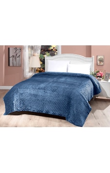 Mink Tomurcuk Battaniye 500 İndigo Battal Boy 200x220 İndigo