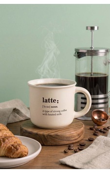 Latte Mottolu Lory Porselen Kupa 380 Ml Krem Latte Mottolu Lory Porselen Kupa 380 Ml Krem