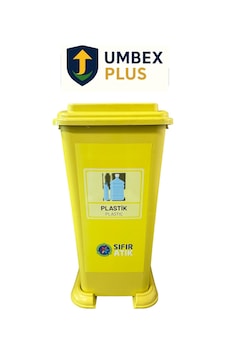 Umbex 70 Litre Plastik Lüx Geri Dönüşüm Kutusu Geri Dönüşüm Kovası / Sıfır Atık Kutusu A Kalite Sarı Umbex 70 Litre Plastik Lüx Geri Dönüşüm Kutusu Geri Dönüşüm Kovası / Sıfır Atık Kutusu A Kalite Sarı