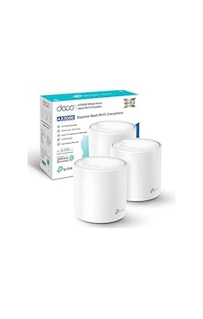 Tp-link Deco X50 3-pack , Ax3000 Mbps, Yapay Zeka Desteği, Gigabit Portları, 150 Cihaza Kadar Bağla-131770 Tp-link Deco X50 3-pack , Ax3000 Mbps, Yapay Zeka Desteği, Gigabit Portları, 150 Cihaza Kadar Bağla-131770