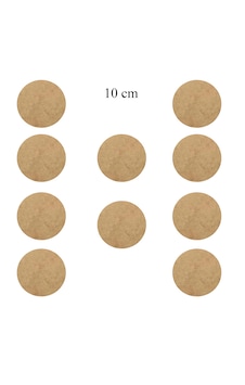 Vedemo Levha 10 Adet 3 Mm Ham Mdf 10 Cm Çap Yuvarlak Lazer Kesim Vedemo Levha 10 Adet 3 Mm Ham Mdf 10 Cm Çap Yuvarlak Lazer Kesim