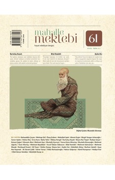 Mahalle Mektebi 61.Sayı Eylül-Ekim 2021 Mahalle Mektebi 61.Sayı Eylül-Ekim 2021
