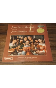 BACH - Jean-Pierre Rampal İnterprete Jean-Sebastien Bach , LP 198 BACH - Jean-Pierre Rampal İnterprete Jean-Sebastien Bach , LP 198