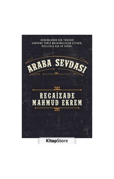 Araba Sevdası - Recaizade Mahmut Ekrem - Sander Yayınları