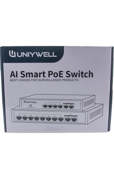 Unıywell 8+2 + 1spf Port Poe Swicth Unıywell 8+2 + 1spf Port Poe Swicth