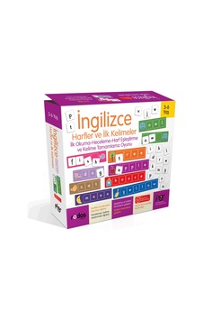 Ingilizce Harfler ve İlk Kelimeler/İlk Okuma-Heceleme-Eşleştirme