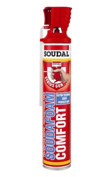 Soudal Soudafoam Comfort Adaptor Poliüretan Köpük 750 ML Soudal Soudafoam Comfort Adaptor Poliüretan Köpük 750 ML