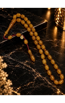 El Boy Kapsül Kesim Bal Sarısı Sıkma Kehribar Tesbih 7x10 Mm Sarı El Boy Kapsül Kesim Bal Sarısı Sıkma Kehribar Tesbih 7x10 Mm Sarı