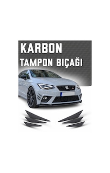 Seat Ibiza Tampon Bıçağı Karbon 6'lı Kanatlı Seat Ibiza Tampon Bıçağı Karbon 6'lı Kanatlı