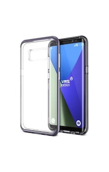 Vrs Galaxy S8 Plus İle Uyumlu Crystal Bumper Kılıf Orchid Gray Mor Vrs Galaxy S8 Plus İle Uyumlu Crystal Bumper Kılıf Orchid Gray Mor