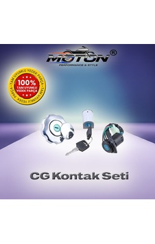 Cg Serisi Motosikletler İçin Premium 3'lü Kontak Ve Kilit Seti