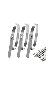 Pm-26362 304 Paslanmaz Çelik Kablo Bağı 7.9x200mm Standart Pm-26362 304 Paslanmaz Çelik Kablo Bağı 7.9x200mm Standart