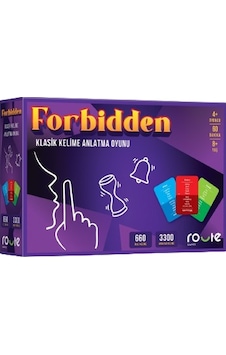 Forbidden - Kelime Anlatma Oyunu Forbidden - Kelime Anlatma Oyunu