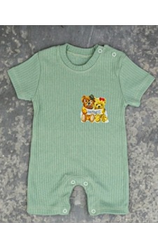 Özgül Bebe Unisex Bebek Tulum Çağla Yeşili