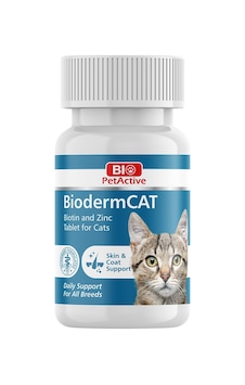Bio Petactive Biodermcat Kediler İçin Biotin Ve Çinko Tableti 30 G 100 Tablet Bio Petactive Biodermcat Kediler İçin Biotin Ve Çinko Tableti 30 G 100 Tablet