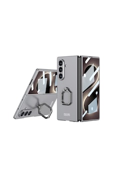 Galaxy Uyumlu Z Fold 8 Ultra Kılıf Kıpta Flip Ring Kamera Korumalı Kılıf Gri Galaxy Uyumlu Z Fold 8 Ultra Kılıf Kıpta Flip Ring Kamera Korumalı Kılıf Gri