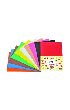 Ticon Eva Klasik (2 Mm) 20x30 CM 10 Renk Karışık Paket