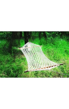 Çift Kişilik Çift Kat Makrome Salıncak Hamak En 130 CM Boy 2.5 M Beyaz Çift Kişilik Çift Kat Makrome Salıncak Hamak En 130 CM Boy 2.5 M Beyaz