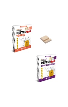 6. Sınıf Öğreten Defter Türkçe Ve Sosyal Bilgiler + Telefon Standı 6. Sınıf Öğreten Defter Türkçe Ve Sosyal Bilgiler + Telefon Standı