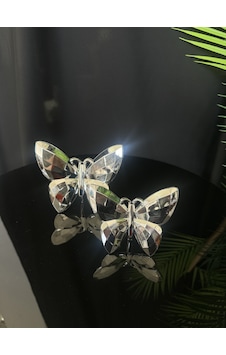Halcyon Dekoratif Kelebek Gümüş Halcyon Dekoratif Kelebek Gümüş