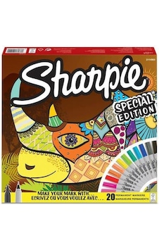 Sharpie Gergedan 20Li Fine Permanent Markör Kalem Seti 2110122 Sharpie Gergedan 20Li Fine Permanent Markör Kalem Seti 2110122