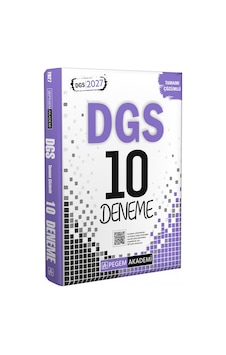 Pegem 2027 Dgs Tamamı Çözümlü 10 Deneme Pegem Akademi Yayıncılık Pegem 2027 Dgs Tamamı Çözümlü 10 Deneme Pegem Akademi Yayıncılık
