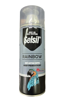 Selsil Rainbow Akrilik Sprey Astar 7042 Gri
