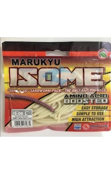 Marukyu ISOME IS-06L Glow Beyaz Large Silikon Yem Marukyu ISOME IS-06L Glow Beyaz Large Silikon Yem