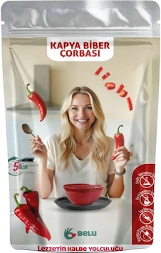 Belu Tuzsuz Kapya Biber Çorbası 60 Gr Belu Tuzsuz Kapya Biber Çorbası 60 Gr