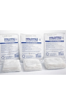 Mumu 7.5 x 7.5 8 Kat Steril Spanç Kompres 20 Paket 100 Adet