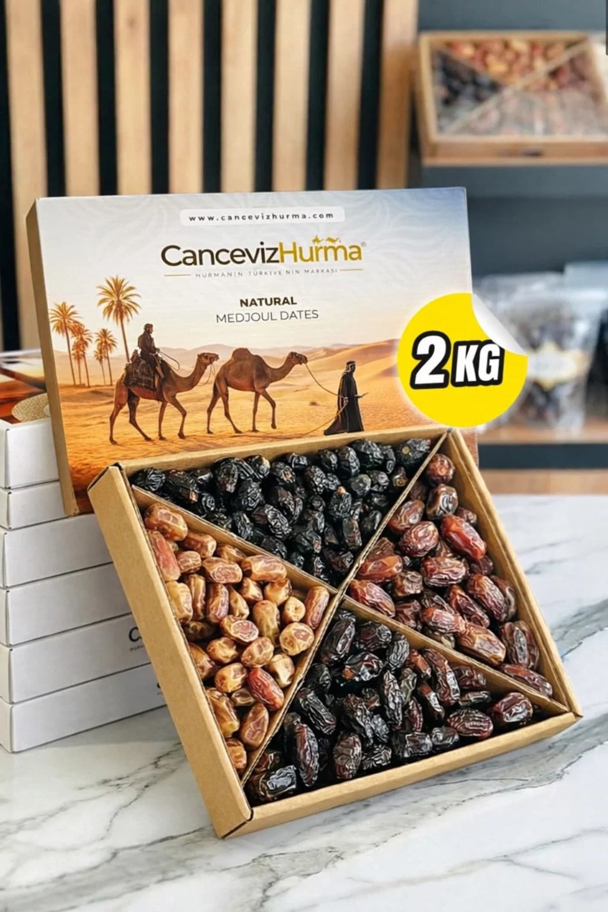 Canceviz Hurma Özel Karışık Lüks Hurma 2 Kg Canceviz Hurma Özel Karışık Lüks Hurma 2 Kg