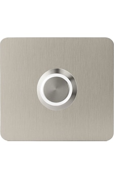 Lockway Z402b Paslanmaz 304 Kare Zil Butonu 60x60mm Beyaz Led Lockway Z402b Paslanmaz 304 Kare Zil Butonu 60x60mm Beyaz Led