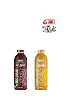 Organik Sarı + Kırmızı Meyve Suyu 700 Mlx2 Adet 700 G Organik Sarı + Kırmızı Meyve Suyu 700 Mlx2 Adet 700 G