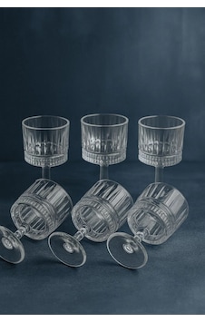 6 Lı Cam Ayaklı Kahve Yanı Su Bardağı Bardak 85ml şeffaf 6 Lı Cam Ayaklı Kahve Yanı Su Bardağı Bardak 85ml şeffaf