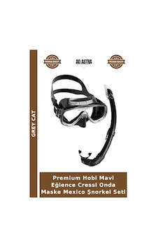 Premium Hobi Mavi Eğlence Cressi Onda Maske Mexico Şnorkel Seti Clear-Yellow Premium Hobi Mavi Eğlence Cressi Onda Maske Mexico Şnorkel Seti Clear-Yellow