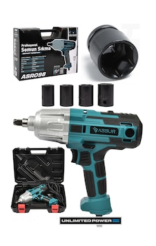 Assur ASR098 450W Elektrikli Somun Sıkma Mavi