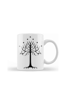 Gondor Ağacı Yüzüklerin Efendisi Kupa Bardak Porselen Karışık Gondor Ağacı Yüzüklerin Efendisi Kupa Bardak Porselen Karışık