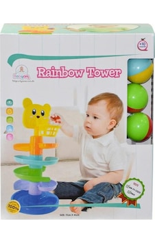 Birlik Toys Babycim Gökkuşağı Kule - Urt021-002 Birlik Toys Babycim Gökkuşağı Kule - Urt021-002