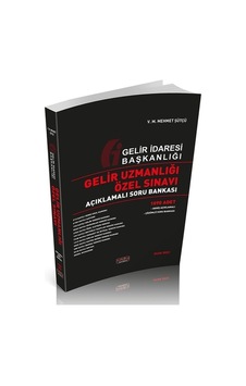 Gib Gelir Uzmanlığı Özel Sınavı Soru Bankası Savaş Yayınları