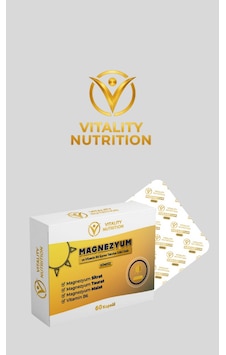 Vitality Nutrition Magnezyum Gündüz 60 Kapsül Sitrat + Taurat + Malat + Vitamin B6 Gıda Takviyesi Vitality Nutrition Magnezyum Gündüz 60 Kapsül Sitrat + Taurat + Malat + Vitamin B6 Gıda Takviyesi