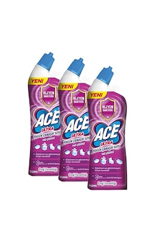 Ace Yoğun Kıvamlı Çamaşır Suyu Dağ Ferahlığı 3 x 750 ML Ace Yoğun Kıvamlı Çamaşır Suyu Dağ Ferahlığı 3 x 750 ML