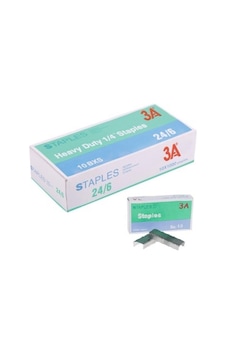 Staples 24/6 Büyük Zımba Teli 1000'lik 10'lu Kutu