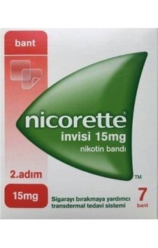 Invisi 2.Adım 15Mg Nikotin Bandı 7 Bant