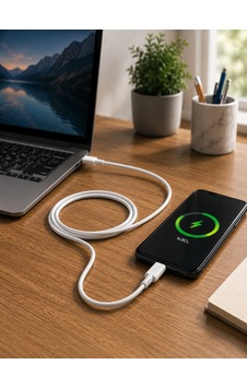 Hızlı Şarj Destekli 2 Metre Type-c Kablo Android Hızlı Şarj Destekli 2 Metre Type-c Kablo Android